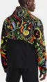Ветровка Under Armour KEEP RUN WEIRD черно-оранжево-желто-синяя 1365667-001