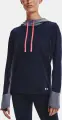 Худі жіноче Under Armour COLDGEAR COZY темно-синьо-сіро-рожеве 1370201-410