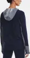Худі жіноче Under Armour COLDGEAR COZY темно-синьо-сіро-рожеве 1370201-410