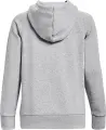 Худи женское Under Armour RIVAL FLEECE серое 1379500-013