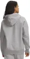 Худи женское Under Armour RIVAL FLEECE серое 1379500-013