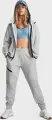 Спортивний костюм жіночий Under Armour UNSTOPPABLE FLEECE сірий 1379842-011&1379846-011