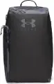 Сумка-рюкзак Under Armour CONTAIN DUO SMALL BACKPACK DUFFLE чорно-темно-сіра 1381920-003