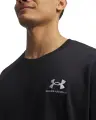 Футболка Under Armour LOGO EMBROIDERED HEAVYWEIGHT чорна 1373997-001
