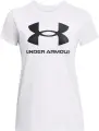Футболка жіноча Under Armour RIVAL LOGO біла 1356305-111