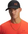 Кепка Under Armour MEN'S ISO-CHILL ARMOURVENT ADJUSTABLE CAP чорно-помаранчева 1383440-003