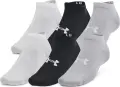 Шкарпетки Under Armour ESSENTIAL UNISEX 6-PACK LOW CUT SOCKS білі, сірі, чорні (6 пар) 1386239-002