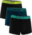 Труси (боксерки) Under Armour PERFORMANCE COTTON 3IN 3-PACK BOXERJOCK чорні, темно-бірюзові (3 штуки) 1383891-007
