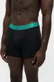 Труси (боксерки) Under Armour PERFORMANCE COTTON 6IN 3-PACK BOXERJOCK чорні, темно-бірюзові (3 штуки) 1383889-007