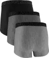 Трусы (боксерки) Under Armour PERFORMANCE TECH 3IN 3-PACK BOXERJOCK серые, черные (3 штуки) 1383882-035
