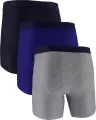 Труси (боксерки) Under Armour PERFORMANCE TECH 6IN 3-PACK BOXERJOCK сірі, темно-сині, чорні (3 штуки) 1383878-400