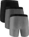 Трусы (боксерки) Under Armour PERFORMANCE TECH 6IN 3-PACK BOXERJOCK серые, черные (3 штуки) 1383878-035
