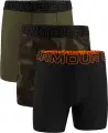 Труси (боксерки) Under Armour PERFORMANCE TECH 6IN 3-PACK BOXERJOCK хакі, чорні (3 штуки) 1383879-392