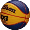 Баскетбольний м'яч Wilson FIBA 3X3 темно-синьо-жовто-червоний Розмір 6 WTB0533XB