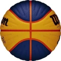 Баскетбольний м'яч Wilson FIBA 3X3 темно-синьо-жовто-червоний Розмір 6 WTB0533XB