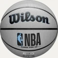 Баскетбольный мяч Wilson NBA FORGE PRO UV серо-синий Размер 7 WZ2010801XB7