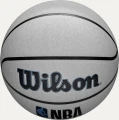 Баскетбольный мяч Wilson NBA FORGE PRO UV серо-синий Размер 7 WZ2010801XB7