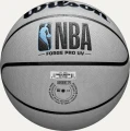 Баскетбольный мяч Wilson NBA FORGE PRO UV серо-синий Размер 7 WZ2010801XB7