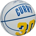 Баскетбольний м'яч Wilson NBA PLAYER ICON MINI STEPHEN CURRY біло-синій Розмір 3 WZ4007401XB3