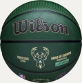 Баскетбольный мяч Wilson NBA PLAYER ICON OUTDOOR GIANNIS ANTETOKOUNMPO темно-зелено-черный Размер 7 WZ4006201XB7