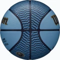 Баскетбольный мяч Wilson NBA PLAYER ICON OUTDOOR JA MORANT голубо-темно-синий Размер 7 WZ4016901XB7