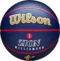 Баскетбольный мяч Wilson NBA PLAYER ICON OUTDOOR ZION WILLIAMSON темно-сине-красный Размер 7 WZ4008601XB7
