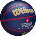 Баскетбольный мяч Wilson NBA PLAYER ICON OUTDOOR ZION WILLIAMSON темно-сине-красный Размер 7 WZ4008601XB7