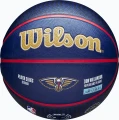 Баскетбольный мяч Wilson NBA PLAYER ICON OUTDOOR ZION WILLIAMSON темно-сине-красный Размер 7 WZ4008601XB7