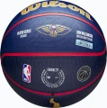Баскетбольный мяч Wilson NBA PLAYER ICON OUTDOOR ZION WILLIAMSON темно-сине-красный Размер 7 WZ4008601XB7