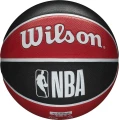 Баскетбольний м'яч Wilson NBA TEAM TRIBUTE CHICAGO BULLS червоно-чорний Розмір 7 WTB1300XBCHI