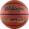 Баскетбольный мяч Wilson REACTION PRO 275 коричневый Размер 5 WTB10139XB05