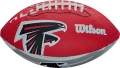 М'яч для американського футболу Wilson NFL JR JR THROWBACK FB 32 TEAM LOGO FB ATLANTA FALCONS червоно-сірий Розмір 7 WTF1534XBAT