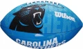 М'яч для американського футболу Wilson NFL JR JR THROWBACK FB 32 TEAM LOGO FB CAROLINA PANTHERS блакитний Розмір 4 WTF1534XBCA
