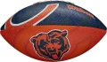 М'яч для американського футболу Wilson NFL JR JR THROWBACK FB 32 TEAM LOGO FB CHICAGO BEARS оранжево-темно-синій Розмір 7 WTF1534XBCH