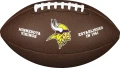 М'яч для американського футболу Wilson NFL LICENSED BALL MINNESOTA VIKINGS темно-коричневий Розмір 9 WTF1748XBMN