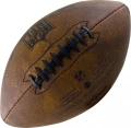 Мяч для американского футбола Wilson NFL OFF THROWBACK 32 TEAM LOGO темно-коричневый Размер 9 WTF1758XBNF32