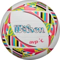 Мяч для пляжного волейбола Wilson AVP MOVEMENT VB бело-розово-желто-голубой Размер 5 WV4008001XBOF