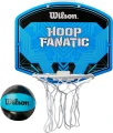 Набір баскетбольний дитячий Wilson HOOP FANATIC MINI синьо-чорний WTBA00436