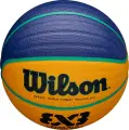 Баскетбольний м'яч Wilson FIBA 3X3 JUNIOR жовто-синьо-бірюзовий Розмір 5 WTB1133XB