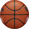 Баскетбольний м'яч Wilson JR NBA FAM LOGO AUTH OUTDOOR помаранчевий Розмір 5 WZ3011801XB5