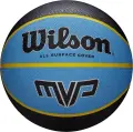 Баскетбольный мяч Wilson MVP 275 голубо-черно-желтый Размер 5 WTB9017XB05