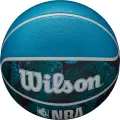 Баскетбольний м'яч Wilson NBA DRV PLUS VIBE блакитно-бірюзово-чорний Розмір 5 WZ3012602XB5