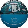 Баскетбольний м'яч Wilson NBA DRV PLUS VIBE блакитно-бірюзово-чорний Розмір 5 WZ3012602XB5