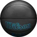 Баскетбольный мяч Wilson NBA FORGE PLUS CHARCOAL черно-голубой Размер 7 WZ2016803XB7