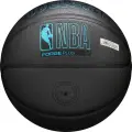 Баскетбольный мяч Wilson NBA FORGE PLUS CHARCOAL черно-голубой Размер 7 WZ2016803XB7