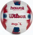 Пляжный набор (волейбольный мяч и фрисби) Wilson HAWAII AVP бело-красно-синий Размер 5 WTH80219KIT