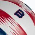 Пляжный набор (волейбольный мяч и фрисби) Wilson HAWAII AVP бело-красно-синий Размер 5 WTH80219KIT