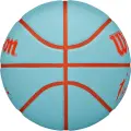 Баскетбольный мяч Wilson WNBA DRV голубо-оранжевый Размер 6 WTB4809XB06