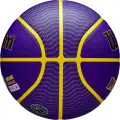 Баскетбольний м'яч Wilson NBA PLAYER ICON OUTDOOR LEBRON JAMES фіолетово-жовтий Розмір 7 WZ4027601XB7