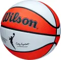 Баскетбольний м'яч Wilson WNBA AUTHENTIC SERIES OUTDOOR оранжево-білий Розмір 6 WTB5200XB06